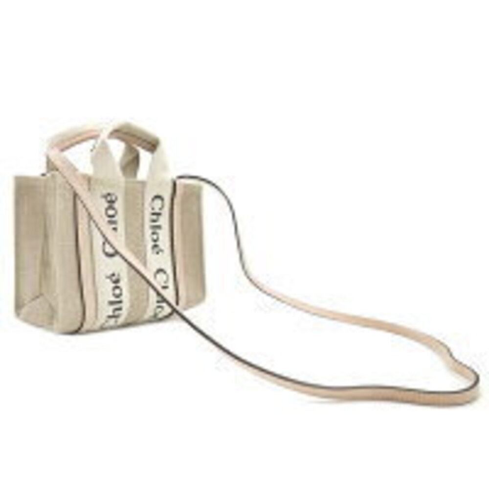 Chloe Woody Tote Handbag Bag Pink Shoulder